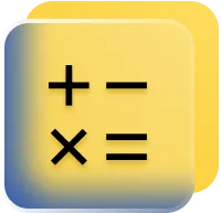 Calculation icon symbolizing profit calculation for trading and risk assessment functionality